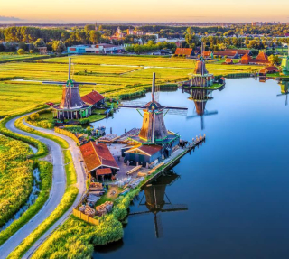 ĐỨC – HÀ LAN – BỈ – PHÁP – LUXEMBOURG 9 ngày 8 đêm